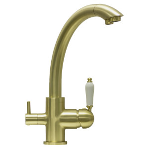 Смеситель для кухни Seaman Barcelone SSL-5382-LG (Light Gold, PVD, satin) - Светлое золото сатин