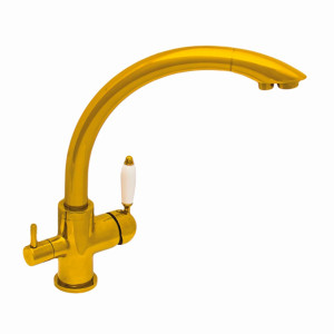Смеситель для кухни Seaman Barcelone SSL-5382-SP (Sun Polish) - Полированное золото