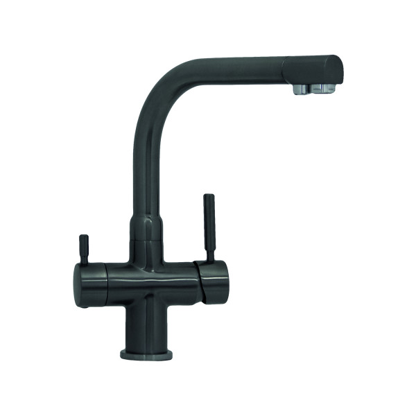 Смеситель для кухни Seaman Barcelone SSL-5383-GL (Gun Light, PVD, satin) - Светлая оружейная сталь
