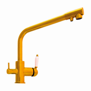 Смеситель для кухни Seaman Barcelone SSL-5384-SP (Sun Polish) - Полированное золото