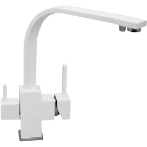 Смеситель для кухни Seaman Barcelone SSL-5390-SG (Snow Glossy) - Белый глянцевый