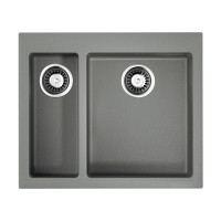 Кухонная мойка Omoikiri Bosen 59-2-GR Tetogranit/leningrad grey