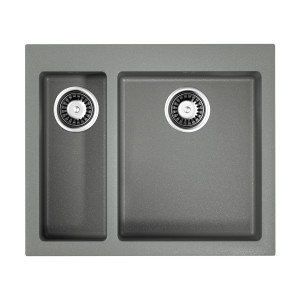 Кухонная мойка Omoikiri Bosen 59-2-GR Tetogranit/leningrad grey
