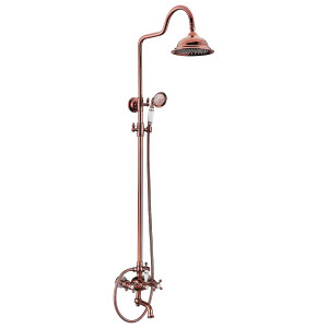 Душевая стойка с изливом Seaman Barcelona SSL-5523 Copper Polish - Медь полированная Душевая стойка с изливом Seaman Barcelona SSL-5523 Copper Polish - Медь полированная