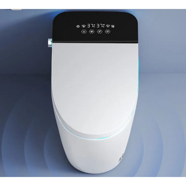 Унитаз напольный Ceruttispa EZIO Smart CT11168 с дистанционным управлением (680x400x470)