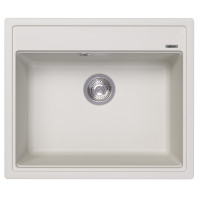 Кухонная мойка ABBER Quarz AQ2902W белый Кухонная мойка ABBER Quarz AQ2902W белый