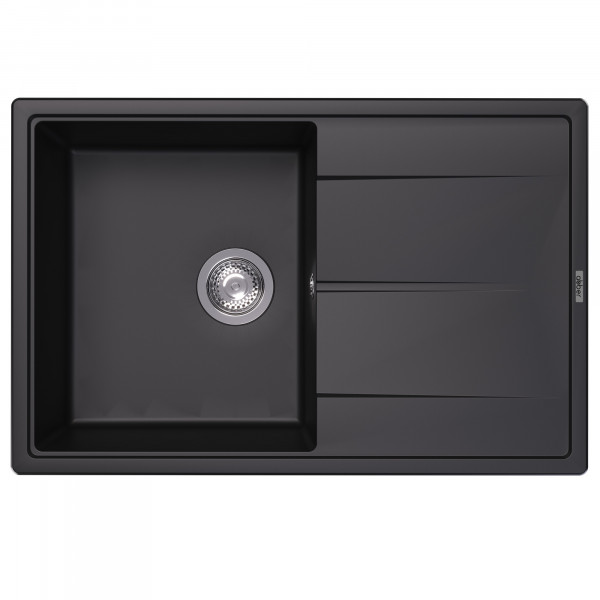 Кухонная мойка ABBER Quarz AQ2904B черная