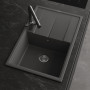 Кухонная мойка ABBER Quarz AQ2904G серый