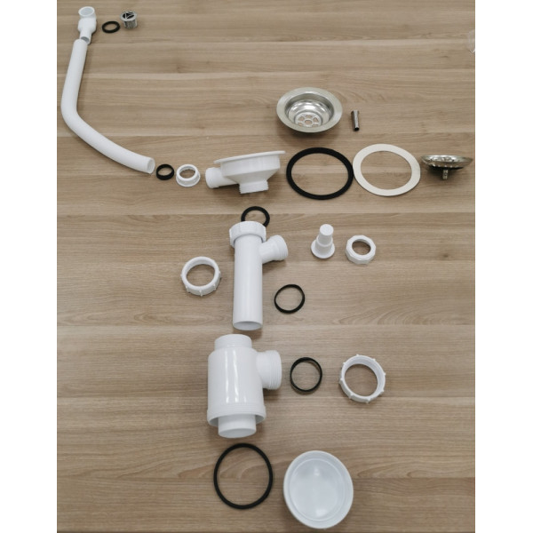 Кухонная мойка ABBER Quarz AQ2901W белый