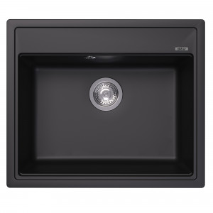 Кухонная мойка ABBER Quarz AQ2902B черная