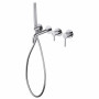 Смеситель ABBER Wasser Kreis AF8130 для ванны скрытого монтажа, хром