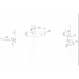 Смеситель ABBER Rund AF8731B для ванны скрытого монтажа, черный матовый