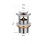 Смеситель CK-Z21D1 для раковины BOCH MANN BM8726