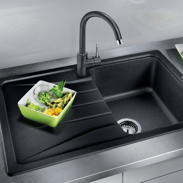 Смеситель для кухни Blanco MIDA черный 526145