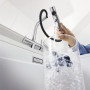 Смеситель для кухни BLANCO FONTAS-S II темная скала 525207 с подключением фильтра и выдвижной лейкой