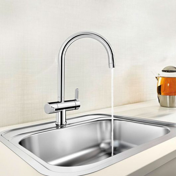 Смеситель для кухни BLANCO TRIMA хром 525136 с подключением фильтра