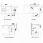 Кухонная мойка Blanco ZIA 45 S Compact белый 524725