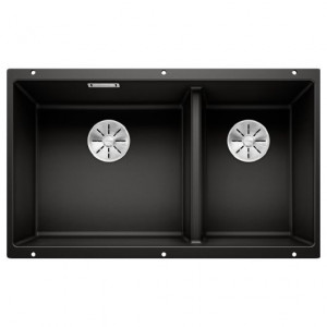 Кухонная мойка Blanco Subline 480/320-U антрацит 523584 Кухонная мойка Blanco Subline 480/320-U антрацит 523584