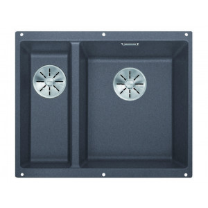Кухонная мойка Blanco SUBLINE 340/160-U SILGRANIT темная скала 523559 (чаша справа) Кухонная мойка Blanco SUBLINE 340/160-U SILGRANIT темная скала 523559 (чаша справа)