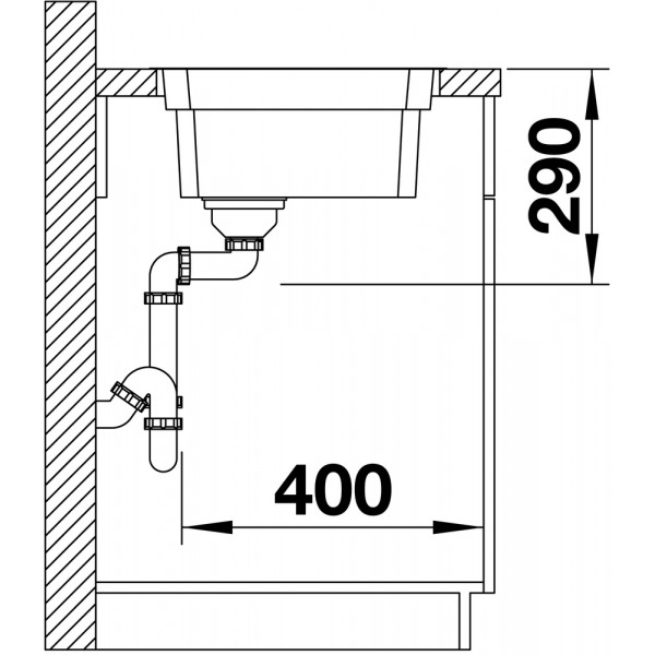 Кухонная мойка Blanco Etagon 500-IF 521840