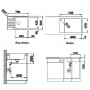 Кухонная мойка Blanco Lantos XL 6 S-IF Compact нерж. сталь 523140