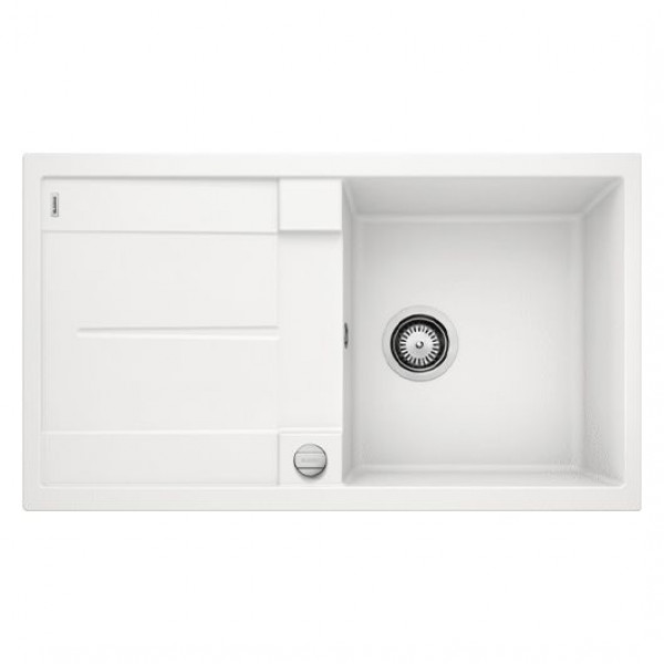 Кухонная мойка Blanco METRA 5 S с клапаном-автоматом белый 513037