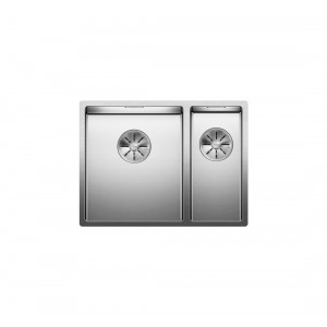 Кухонная мойка BLANCO CLARON 340/180-U (чаша слева) 521609 Кухонная мойка BLANCO CLARON 340/180-U (чаша слева) 521609