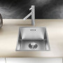 Кухонная мойка Blanco CLARON 340-IF нерж.сталь Durinox 523388