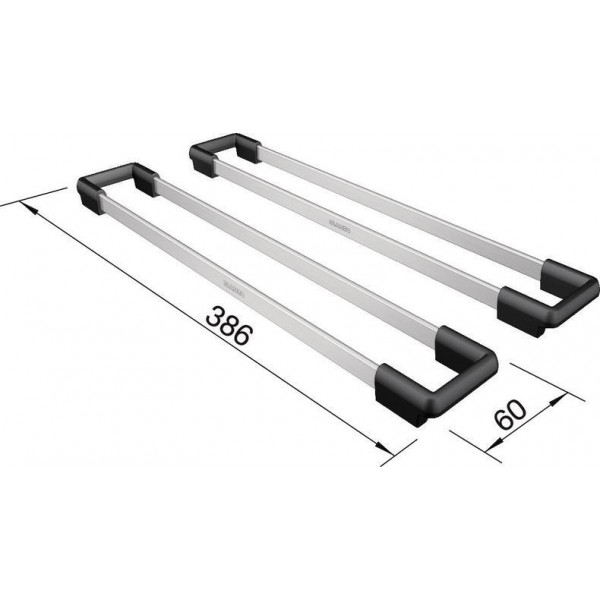 Кухонная мойка Blanco ETAGON 500-U темная скала 522228