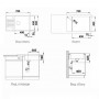 Кухонная мойка BLANCO ZIA XL 6 S Compact белый 523267