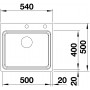 Кухонная мойка Blanco Etagon 500-IF/A 521748