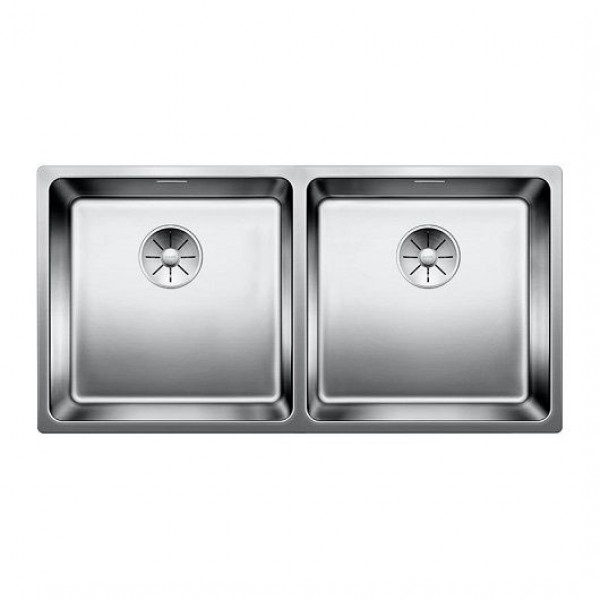 Кухонная мойка Blanco ANDANO 400/400-IF нерж. сталь зеркальная полировка 522985
