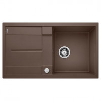 Кухонная мойка BLANCO METRA 5 S кофе 515041 клапан- автомат