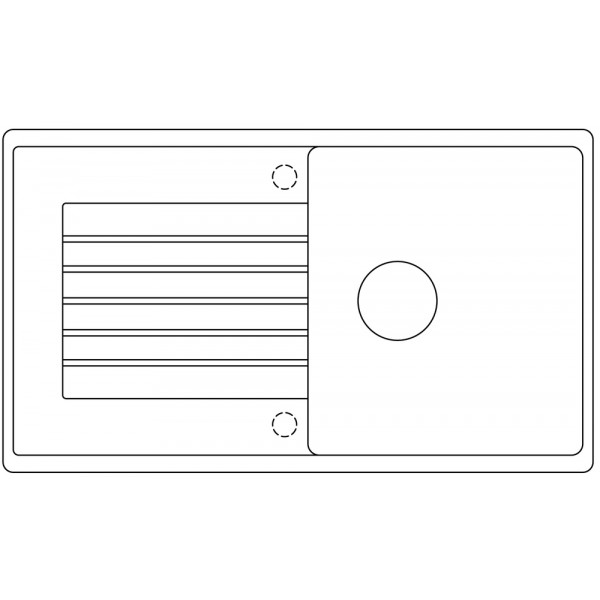 Кухонная мойка Blanco Zia 5 S белый 520515