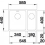 Кухонная мойка Blanco ANDANO 340/180- U правая 522977