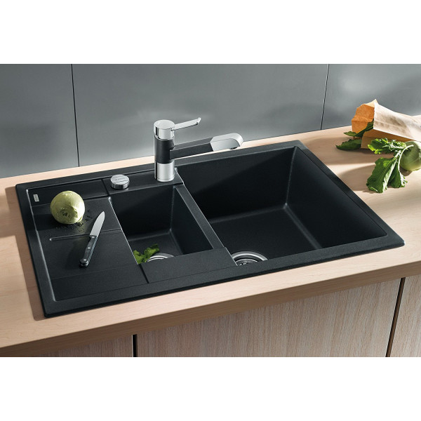 Кухонная мойка Blanco Metra 6S Compact Silgranit PuraDur кофе 515044