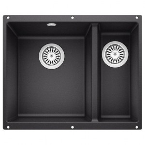 Кухонная мойка BLANCO ROTAN 340/160-U антрацит 523077 левая