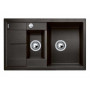 Кухонная мойка Blanco Metra 6S Compact Silgranit PuraDur кофе 515044