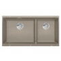 Кухонная мойка BLANCO SUBLINE 480/320-U серый беж 523591