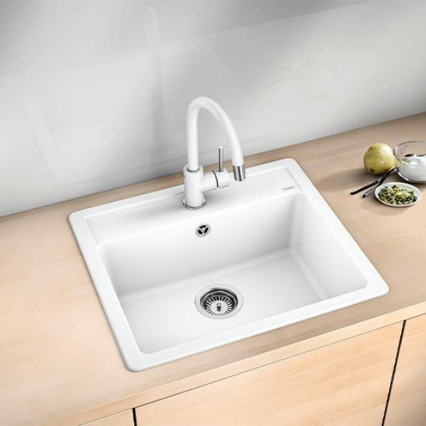 Смеситель для кухни Blanco Mida-S белый 521457