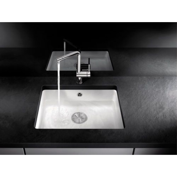 Кухонная мойка BLANCO SUBLINE 500-U керамика глянцевый белый 514506