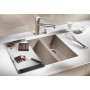 Кухонная мойка Blanco Subline 340/160-U (чаша слева) серый бежевый 523556