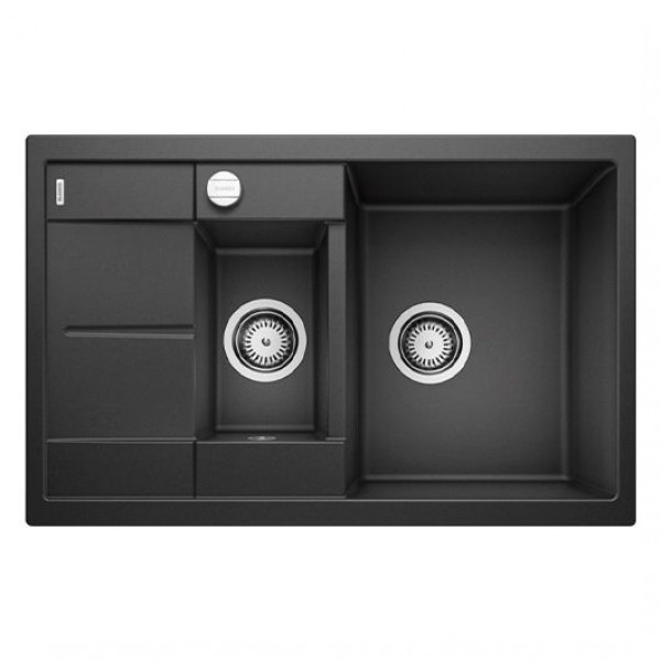 Кухонная мойка Blanco Metra 6S Compact Silgranit PuraDur антрацит 513473