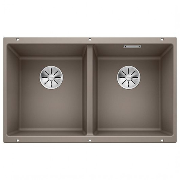 Кухонная мойка Blanco Subline 350/350-U серый беж 523581