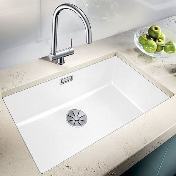 Кухонная мойка 73х46 см Blanco Subline 700-U арт. 523446, цвет белый.