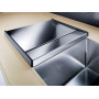 Кухонная мойка Blanco CLARON 450-U зеркальная полировка 521575