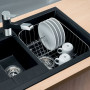 Кухонная мойка Blanco Metra 6S Compact Silgranit PuraDur антрацит 513473
