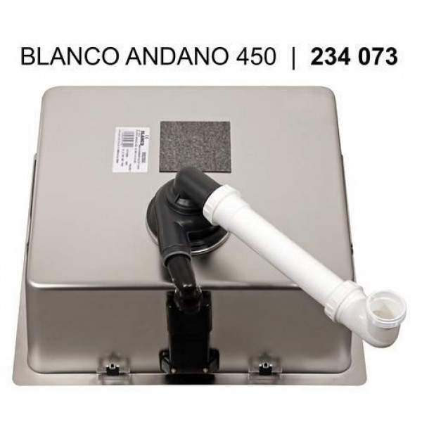 Кухонная мойка Blanco ANDANO 450-U нерж. сталь зеркальная полировка 522963