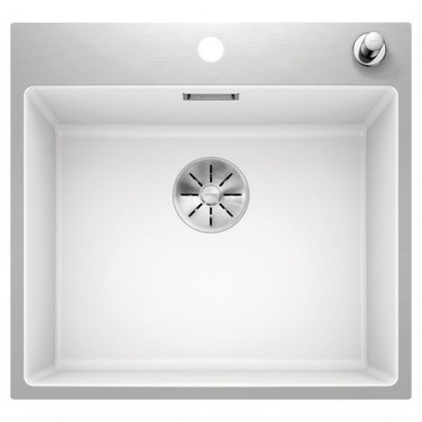 Кухонная мойка BLANCO SUBLINE 500-IF/A SteelFrame белый 524112