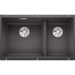 Кухонная мойка Blanco Subline 430/270-U темная скала 523152 Кухонная мойка Blanco Subline 430/270-U темная скала 523152